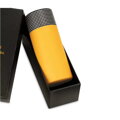 Kožený humidor na doutníky cestovní Yellow