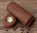 Kožený humidor na doutníky cestovní Brown