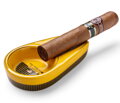 Popelník na doutník Ceramic Yellow