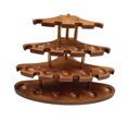 Stojan na dýmky Muxiang® SND15G Light Brown