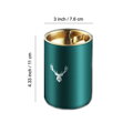 Popelník Deer PD227 zelený