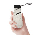 Skládací mini deštník D8515 Gray 16cm