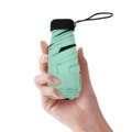 Skládací mini deštník D8515 Mint 16cm