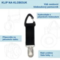 Přívěsek na kabelku Klip na klobouk K336