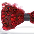 Motýlek z peří BT0403 Red