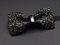 Pánský motýlek Black Crystal
