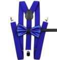 Set motýlek a kšandy Miranda M235 Blue