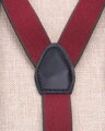 Kšandy Elastic Suspenders KM564 Red