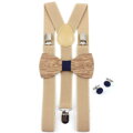 Set motýlek, kšandy a knoflíčky Miranda M469 Blue