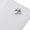 Manžetové knoflíčky Lilie AM179 Silver