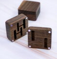 Dřevěné manžetové knoflíčky Miranda BG49