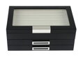 Dřevěná kazeta na manžetové knoflíky Miranda 4120-108 Black
