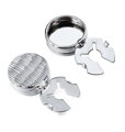 Ozdoba na knoflíčky košile Rallas 24076 Silver