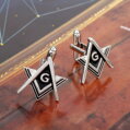 Manžetové knoflíčky Freemasonry Masonic Symbol