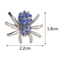 Manžetové knoflíčky Spider C0238 modré