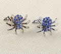 Manžetové knoflíčky Spider C0238 modré
