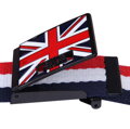 Opasek England Canvas Tricolor