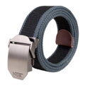 Opasek Army Canvas Black - Gray