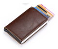 Pouzdro na karty a bankovky Cardslide Brown