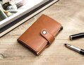 Pouzdro na karty a bankovky Cardslide AM0151 Light Brown