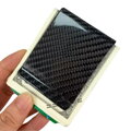 Spona na peníze Carbon AM716 Lesklá