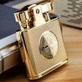 Benzínový zapalovač Compass Gold