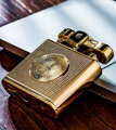 Benzínový zapalovač Compass Gold