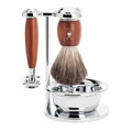 Sada na holení Mühle Vivo Plumwood Pure Badger 4-dílná