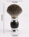 Štětka na holení Miranda Shaving brush SM6606 Brown