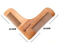 Miranda Hřeben pro úpravu vousů Double Wood BZ001