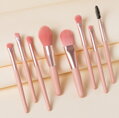 Kosmetické štětce Mini Travel Pink