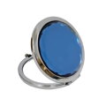 Kosmetické zrcátko 890554 modrý krystal Silver