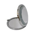Kosmetické zrcátko 890554 čirý krystal Silver