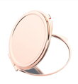 Kosmetické zrcátko AM455 Rose Gold
