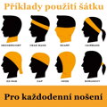 Šátek Česká vlajka