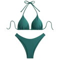 Elegantní zelené dvoudílné bikiny 6602