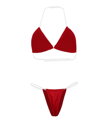 Plavky Miranda G-String Beachwear P146 Red