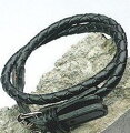Kožený náramek KNC033 černý