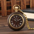 Kapesní hodinky Antique Wooden Watch P2138