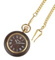 Kapesní hodinky Antique Wooden Watch P2138