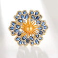 Brož Gold Flower AM345
