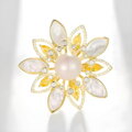 Brož Gold Flower AM647