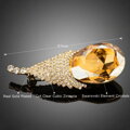 Brož Gold Crystal