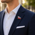 Brož odznak do klopy Slovenská vlajka BK4121