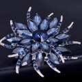 Brož Miranda Blue Flower K4438