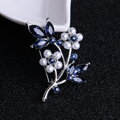 Brož Flower AM8296 Silver