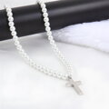 Perlový náhrdelník Silver Cross