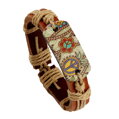 Kožený náramek Hippie LB002