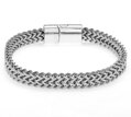 Náramek z nerezové oceli AM428 silver