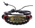 Kožený náramek Miranda 40555 Golden
